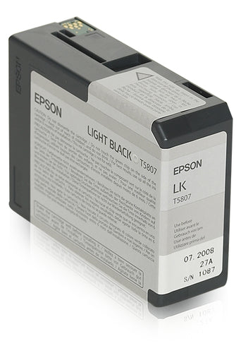 Epson Singlepack Light Black T580700 Epson Singlepack Light Black T580700